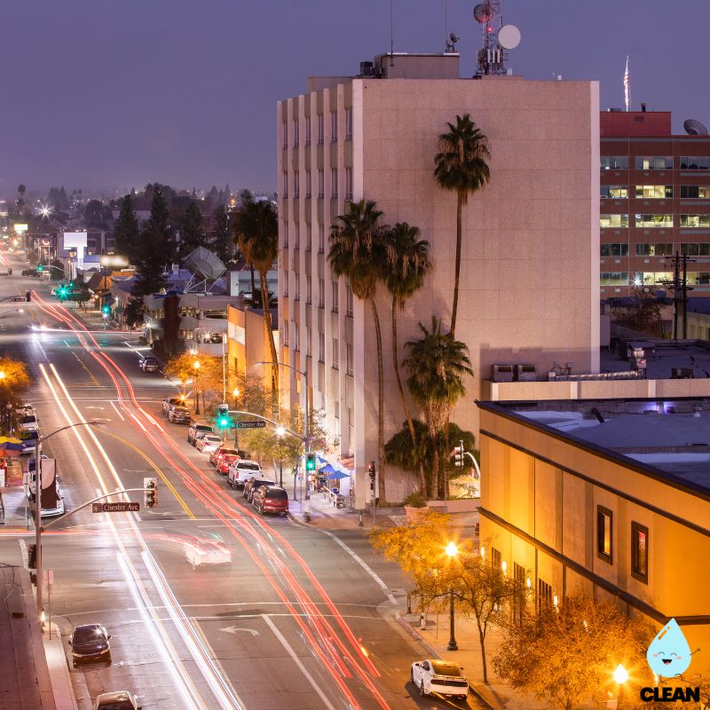 Bakersfield skyline