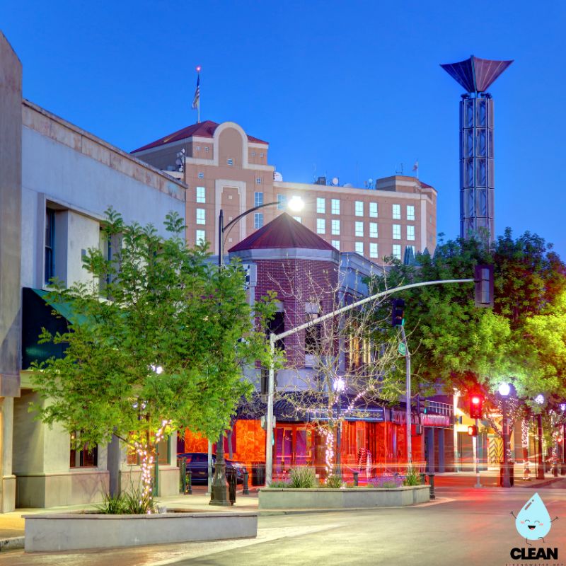 Modesto - California skyline