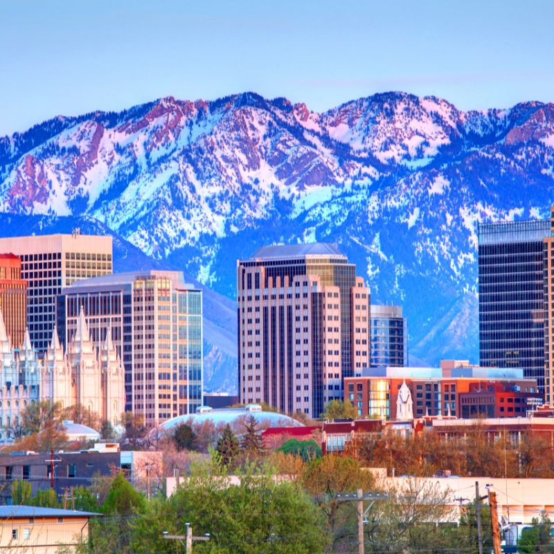 Salt Lake City Skyline