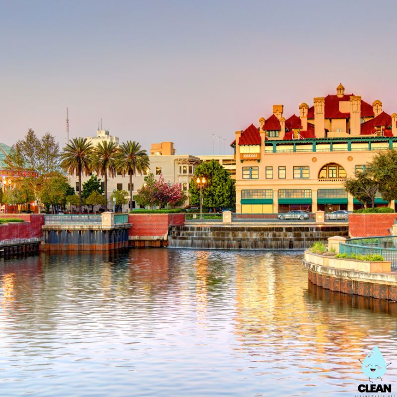 Stockton, CA skyline