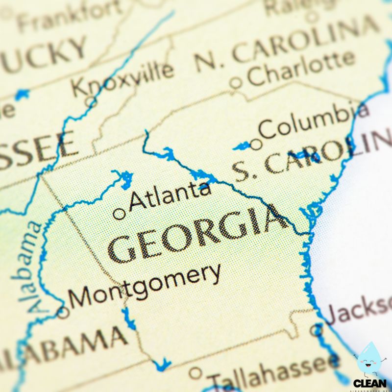 Georgia State map