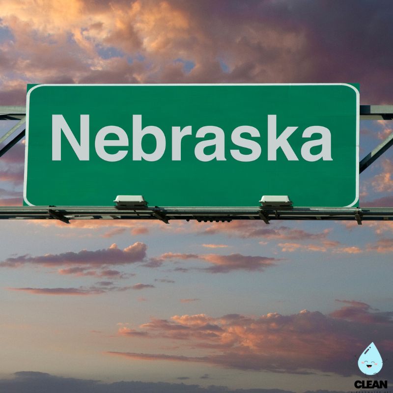 Nebraska road sign
