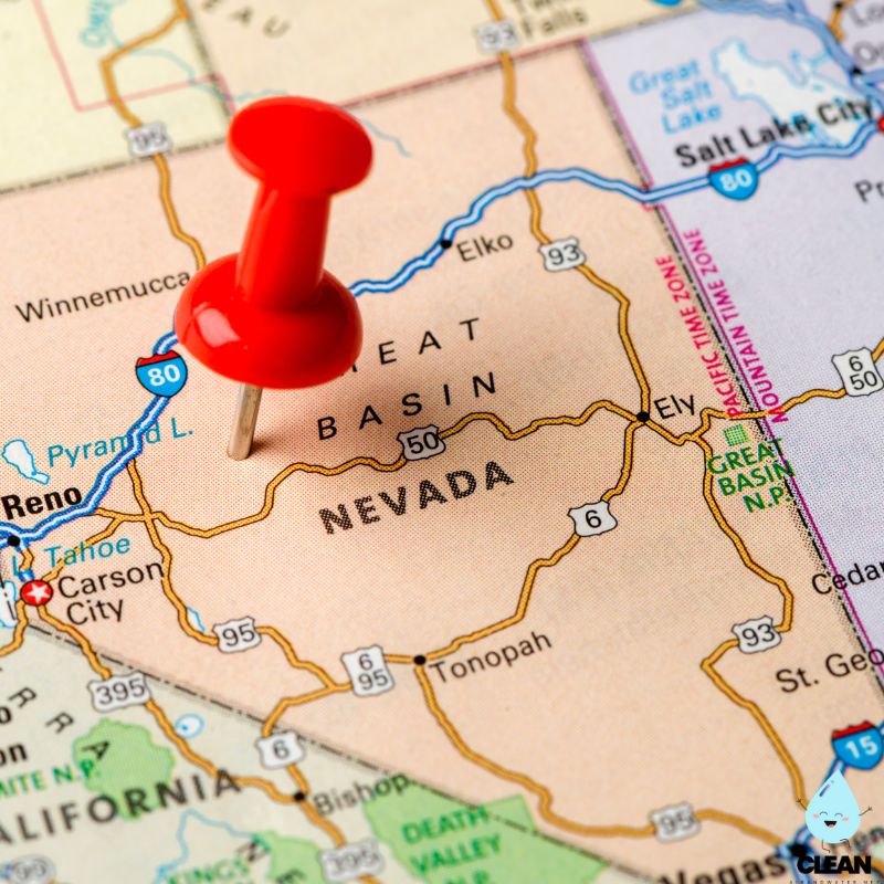 Nevada state map