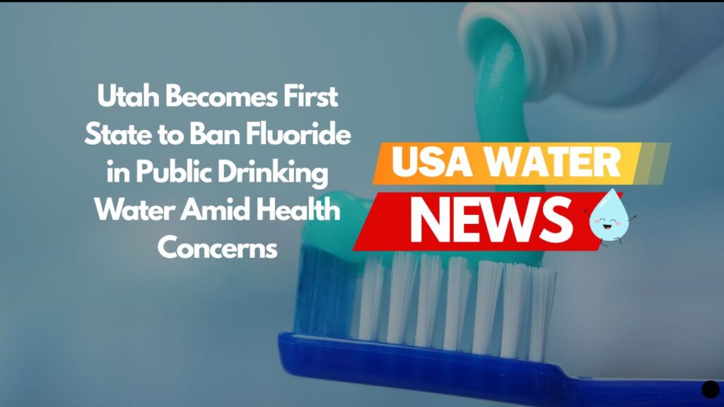 Utah Becomes First State to Ban Fluoride in Public Drinking Water Amid Health Concerns
