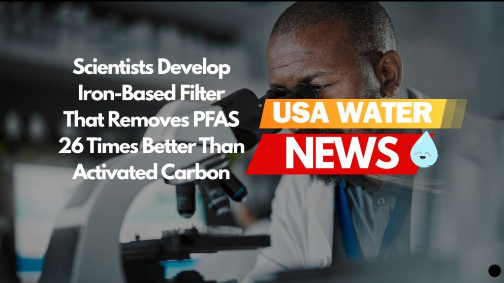 Scientists Develop Iron-Based Filter That Removes PFAS 26 Times Better Than Activated Carbon