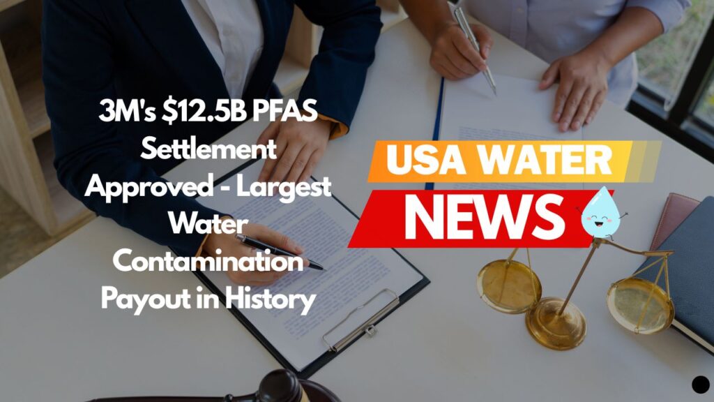 3M’s $12.5B PFAS Settlement Approved – Largest Water Contamination Payout in History