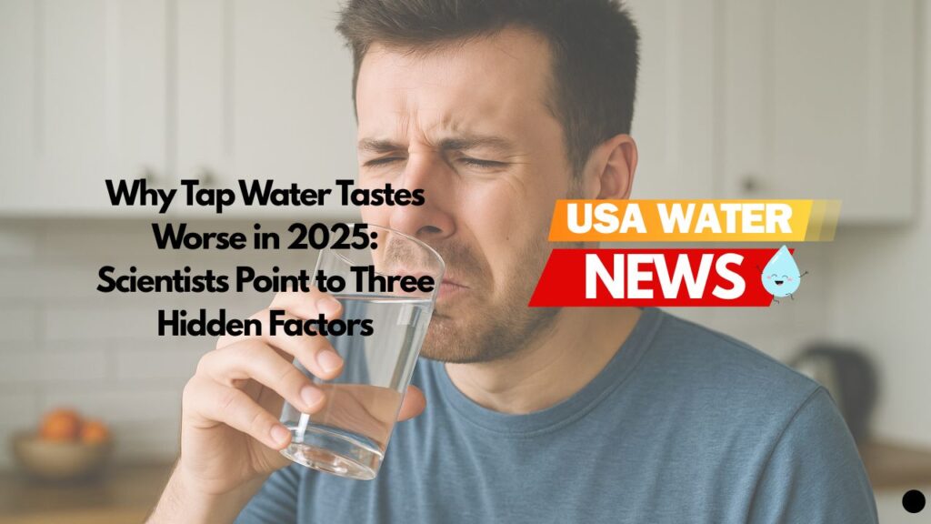Why Tap Water Tastes Worse in 2025: Scientists Point to Three Hidden Factors