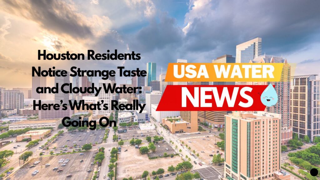 Houston Residents Notice Strange Taste and Cloudy Water: Here’s What’s Really Going On