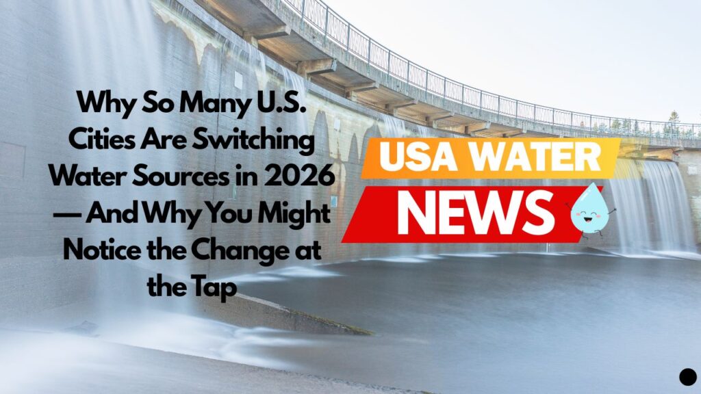 Why So Many U.S. Cities Are Switching Water Sources in 2026 — And Why You Might Notice the Change at the Tap