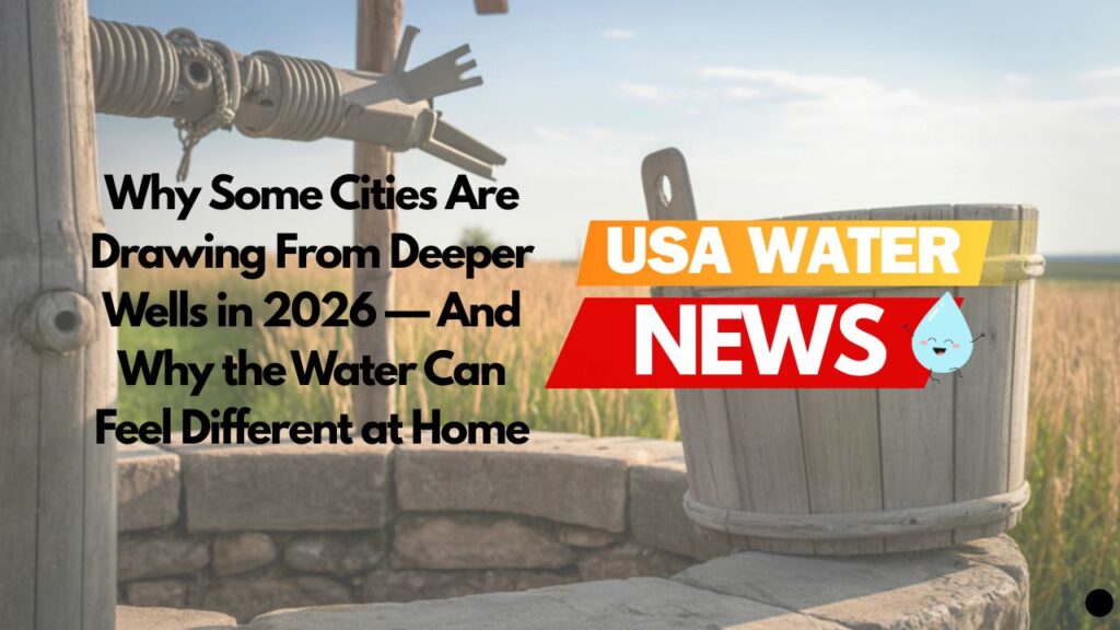 Why Some Cities Are Drawing From Deeper Wells in 2026 — And Why the Water Can Feel Different at Home
