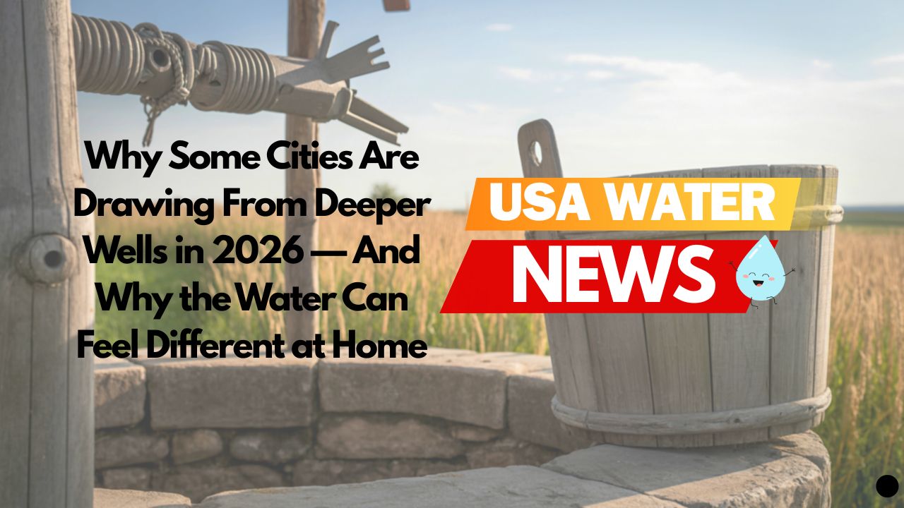 Why Some Cities Are Drawing From Deeper Wells in 2026 — And Why the Water Can Feel Different at Home