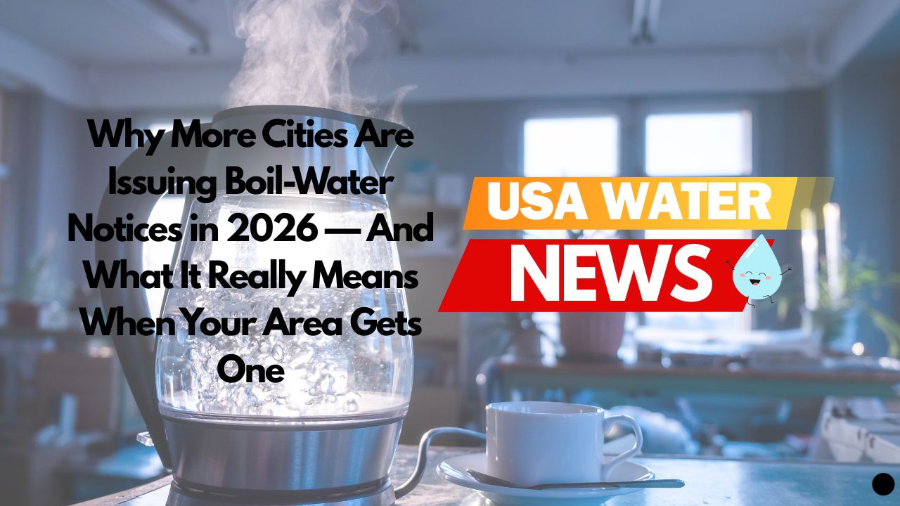Why More Cities Are Issuing Boil-Water Notices in 2026 — And What It Really Means When Your Area Gets One
