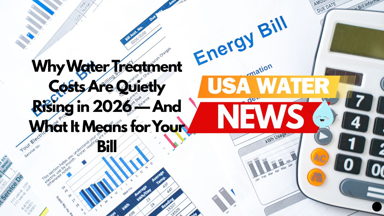 Why Water Treatment Costs Are Quietly Rising in 2026 — And What It Means for Your Bill