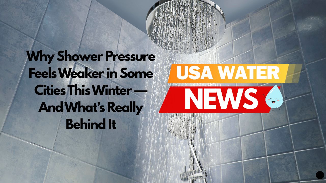 Why Shower Pressure Feels Weaker in Some Cities This Winter — And What’s Really Behind It