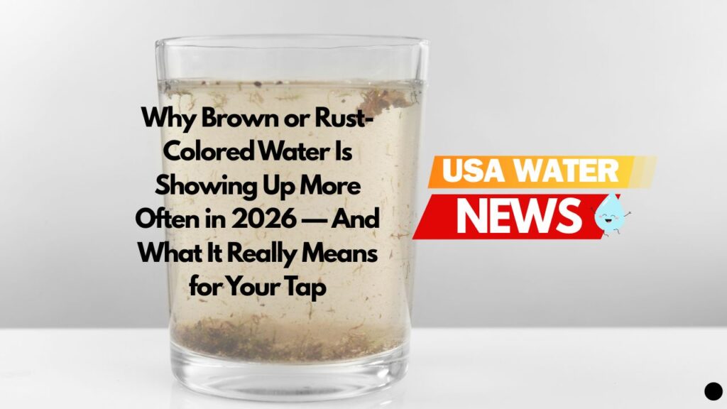 Why Brown or Rust-Colored Water Is Showing Up More Often in 2026 — And What It Really Means for Your Tap