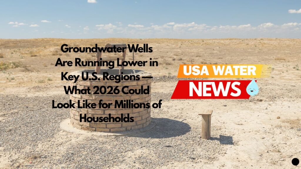 Groundwater Wells Are Running Lower in Key U.S. Regions — What 2026 Could Look Like for Millions of Households