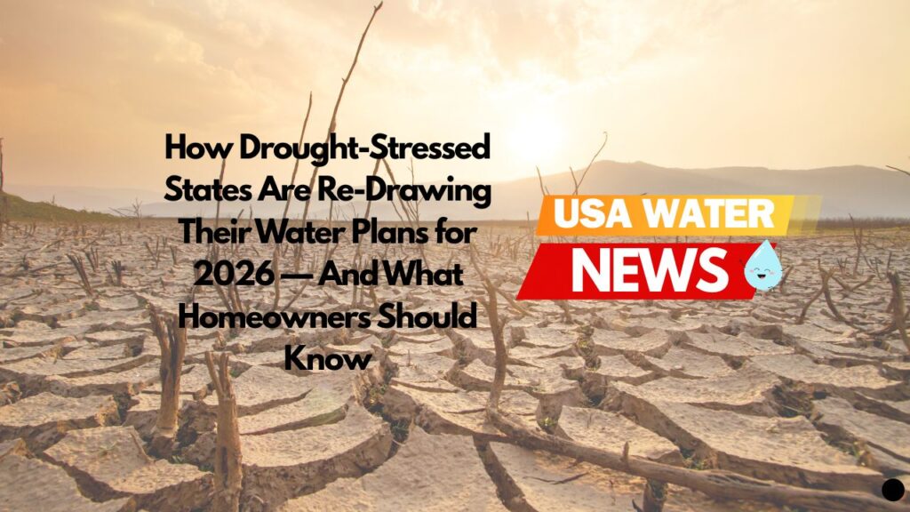 How Drought-Stressed States Are Re-Drawing Their Water Plans for 2026 — And What Homeowners Should Know
