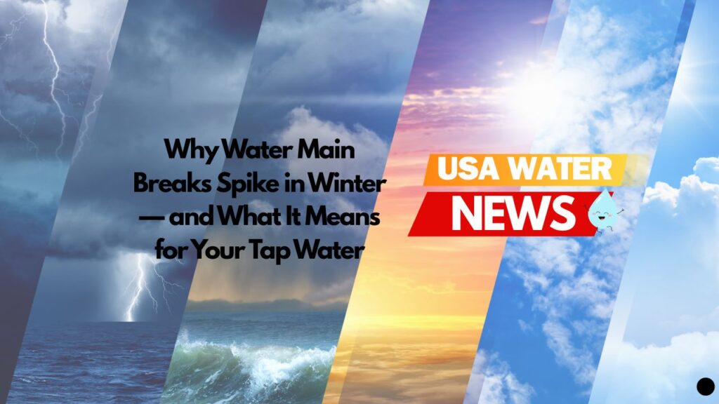 Why Water Main Breaks Spike in Winter — and What It Means for Your Tap Water